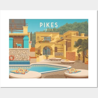 Pikes Ibiza Nightclub Posters and Art